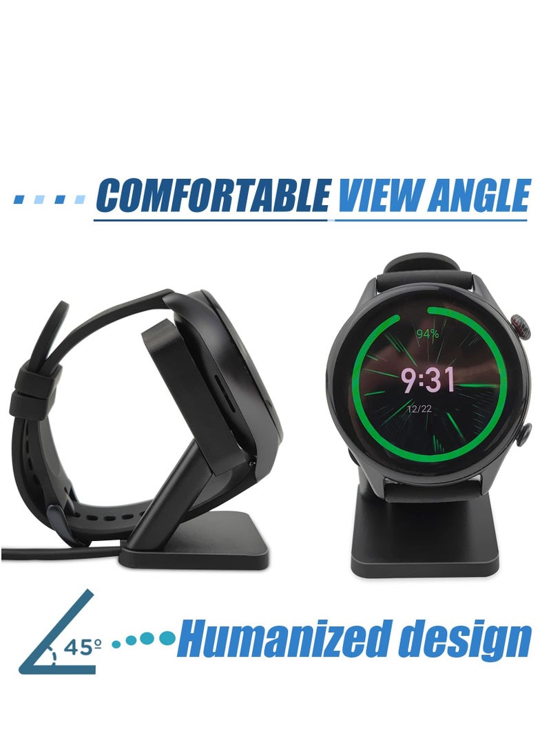 Replacement Charger Stand Compatible with Amazfit GTR 3 GTR 3 Pro GTS 3 Smart Watch Charging Dock with USB Charger Cable Fit for Amazfit GTR 3 Watch - Image 5