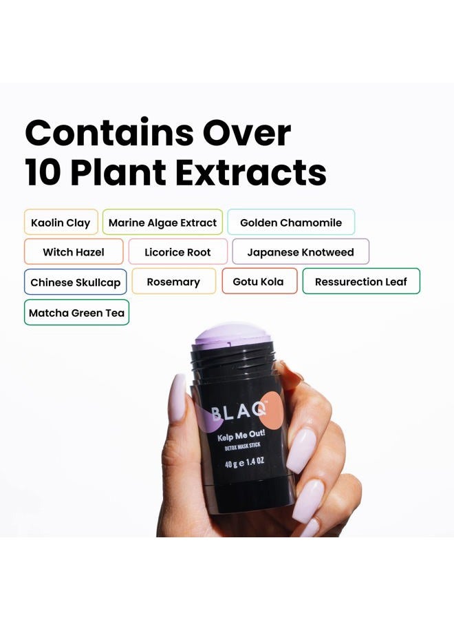 Blaq Kelp Me Out Detox Mask Stick - Image 3