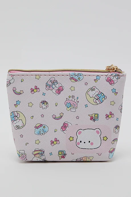 R&b Printed Cosmetic Pouch