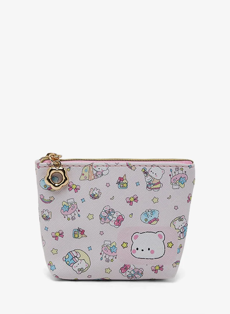 R&b Printed Cosmetic Pouch
