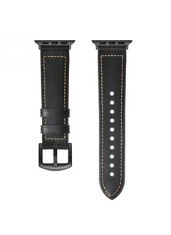 Comfortable Choice Apple Watch Band 49mm Vintage Sport Mixed Material Sweat Resistant Leather Band With Metal Buckle For IWatch Series 8 Ultra