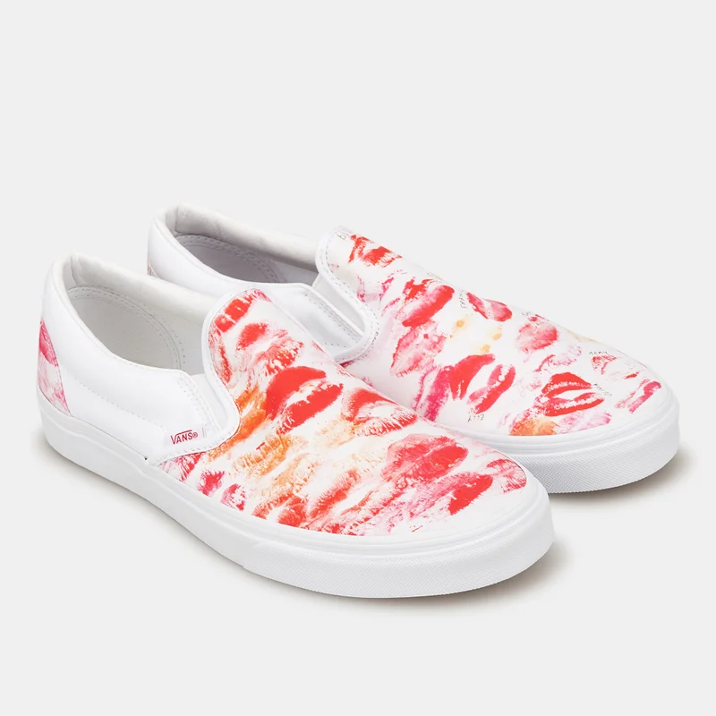 Vans Red OTW Gallery Classic Slip-On Unisex Shoe for Men | Best Price UAE