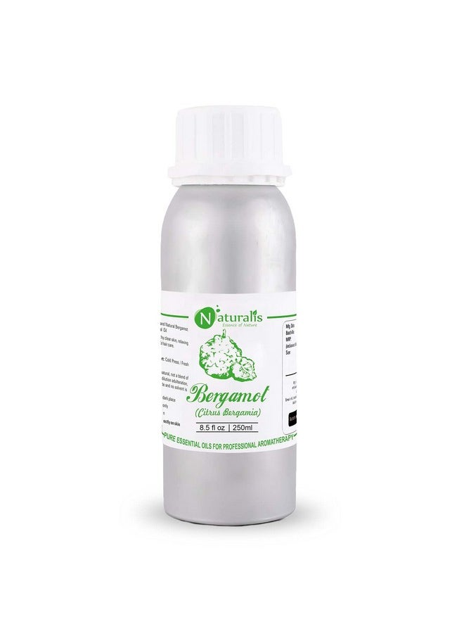 Naturalis Naturalis Essence of Nature Bergamot Essential Oil for Insomnia, Stress, Depression, Hair & Face Care - 250ml  - Image 1