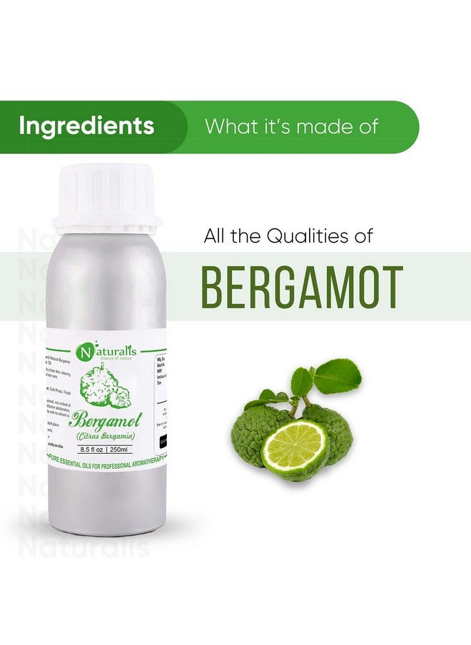 Naturalis Naturalis Essence of Nature Bergamot Essential Oil for Insomnia, Stress, Depression, Hair & Face Care - 250ml  - Image 2
