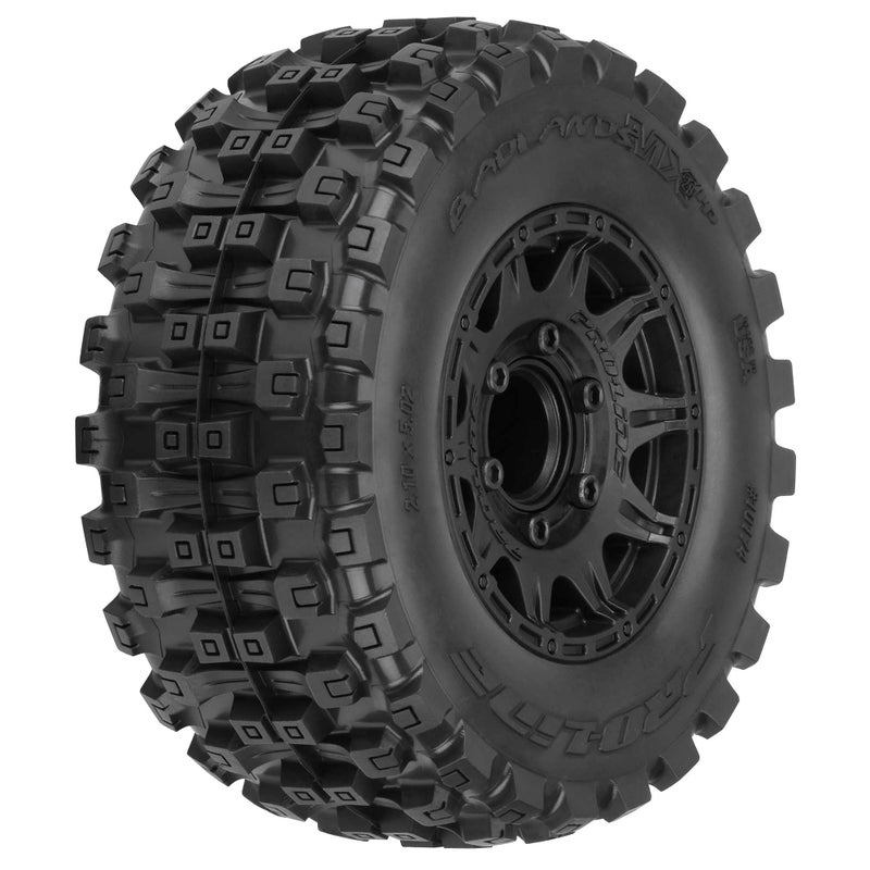 Pro-Line Racing Badlands MX28 HP 2.8 BELTED MTD Raid 6x30 F/R PRO1017410 RC Tire - Image 1