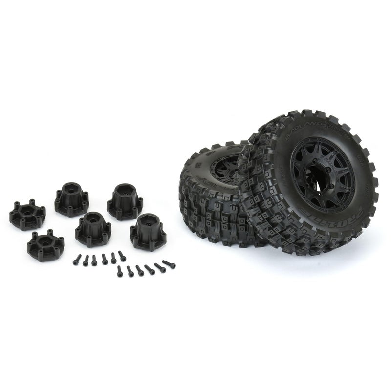 Pro-Line Racing Badlands MX28 HP 2.8 BELTED MTD Raid 6x30 F/R PRO1017410 RC Tire - Image 3