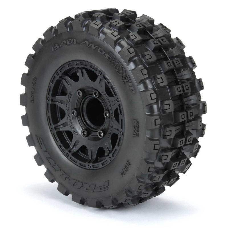 Pro-Line Racing Badlands MX28 HP 2.8 BELTED MTD Raid 6x30 F/R PRO1017410 RC Tire - Image 4