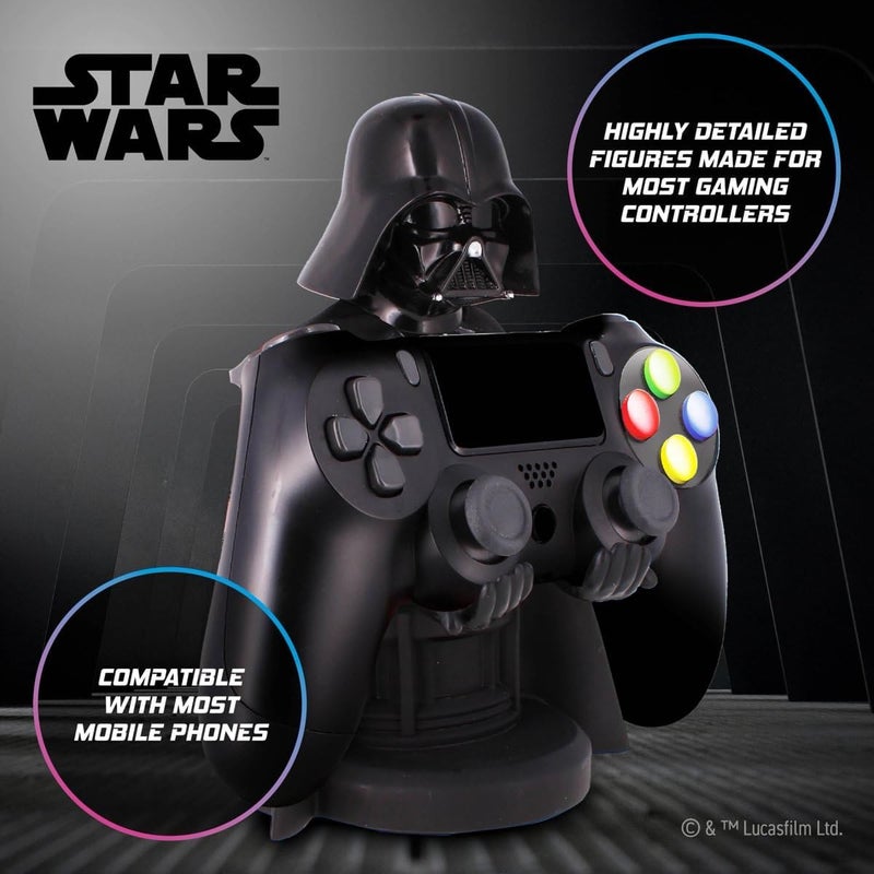 ألعاب رائعة أداة لعب راقية: Star Wars: Darth Vader – حامل للهواتف المحمولة وأجهزة التحكم في الألعاب، دعامة للأجهزة، شخصية مرخصة (متعددة الألوان) - Image 2