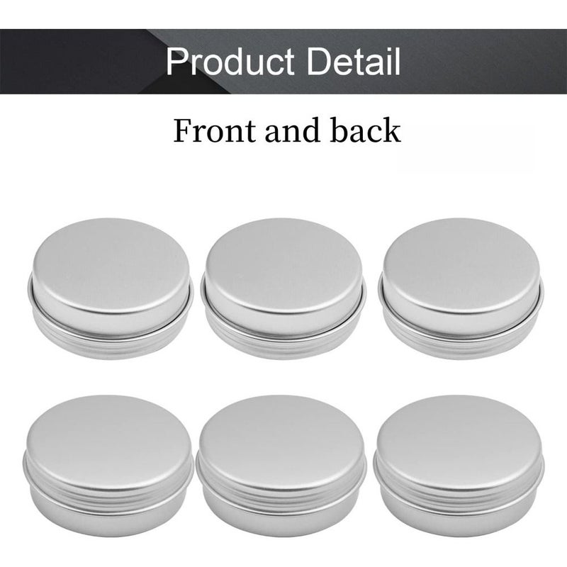 21pcs Round Screw Lid Iron Box Handicraft Storage Container For Lotion And Lipstick - Image 3