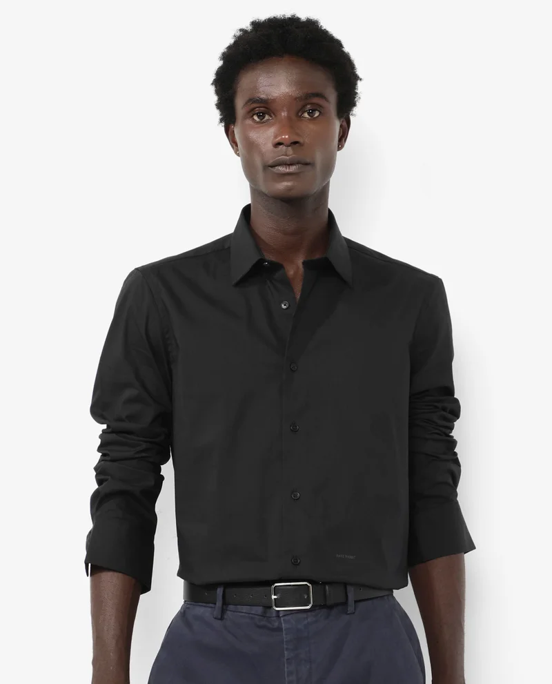 Rare Rabbit Men's Plain Formal Shirt