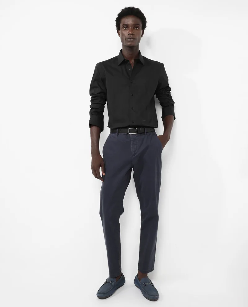 Rare Rabbit Men's Plain Formal Shirt