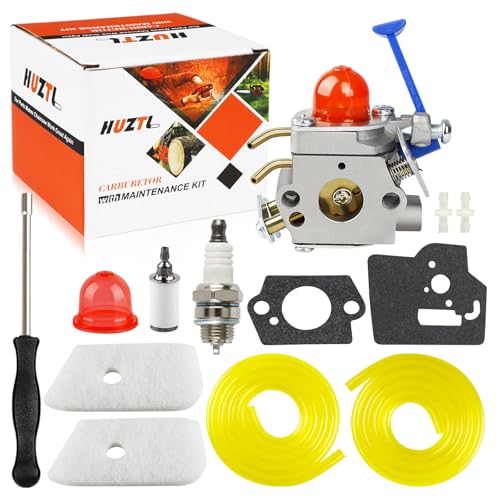 HUZTL 128LD Carburetor for Husqvarna 128L 128LDX 128R 128RJ 125R 125RJ 128C 128CD Trimmer Edger 545081848 C1Q-W40A Carb w Tune Up Kit - Image 1