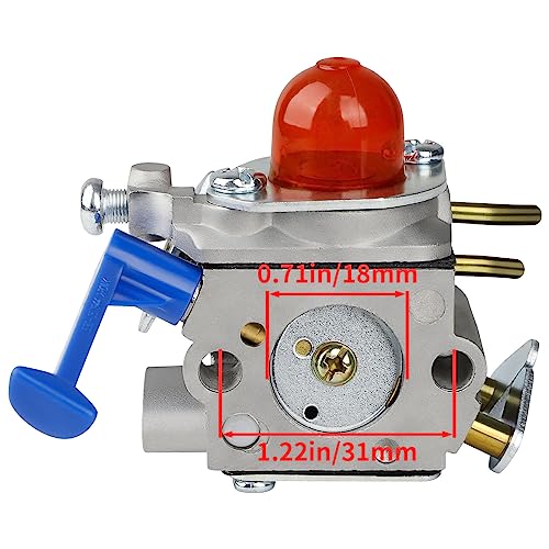 HUZTL 128LD Carburetor for Husqvarna 128L 128LDX 128R 128RJ 125R 125RJ 128C 128CD Trimmer Edger 545081848 C1Q-W40A Carb w Tune Up Kit - Image 3