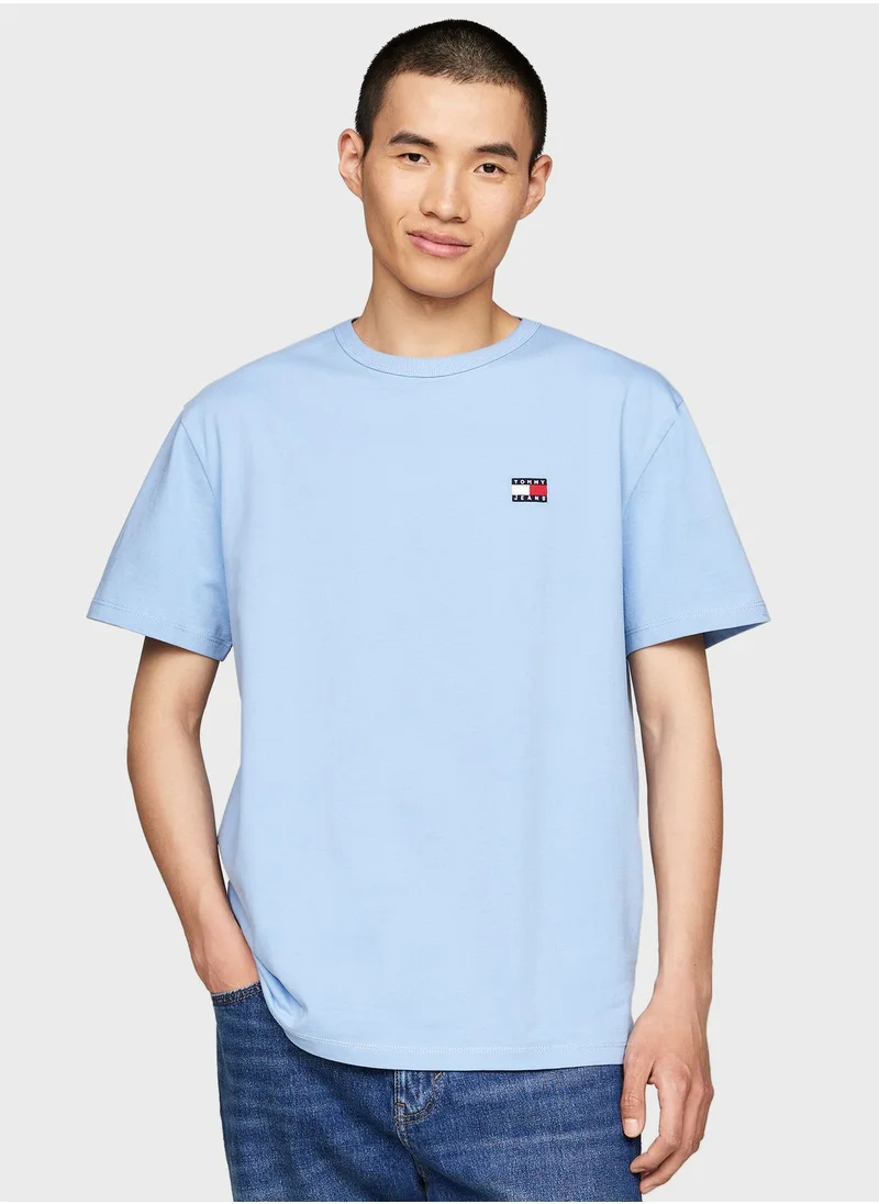 TOMMY JEANS Logo Crew Neck T-Shirt