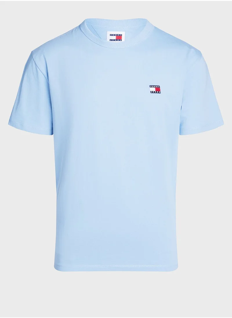 TOMMY JEANS Logo Crew Neck T-Shirt
