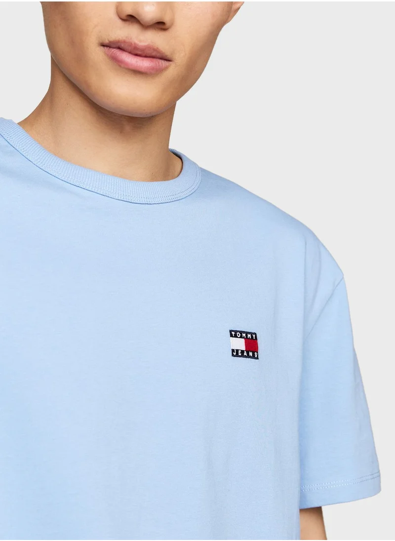 TOMMY JEANS Logo Crew Neck T-Shirt