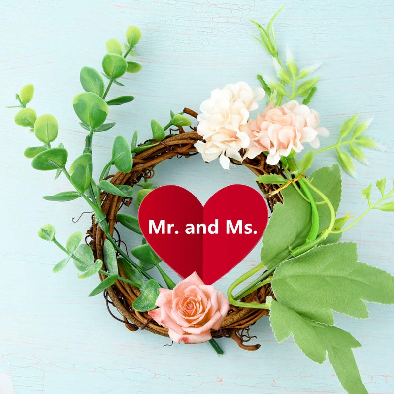 Marrywindix Grapevine Wreath Set, Marrywindix 16 Pieces Natural Vine Branch Wreath Christmas DIY Rattan Wreath Garland for Christmas Holiday Craft Wedding Decor (3 in.) - Image 4