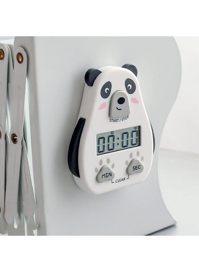 OLWICK® Digital Visual Timer Magnetic Clock Stopwatch Count-Up & Count Down Large LCD Screen Display Big Digits, Loud Alarm for Cooking, Shower, Bathroom, Kids, Teacher (White, Timer-C) - Image 4