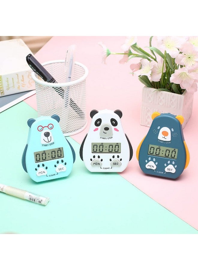 OLWICK® Digital Visual Timer Magnetic Clock Stopwatch Count-Up & Count Down Large LCD Screen Display Big Digits, Loud Alarm for Cooking, Shower, Bathroom, Kids, Teacher (White, Timer-C) - Image 3