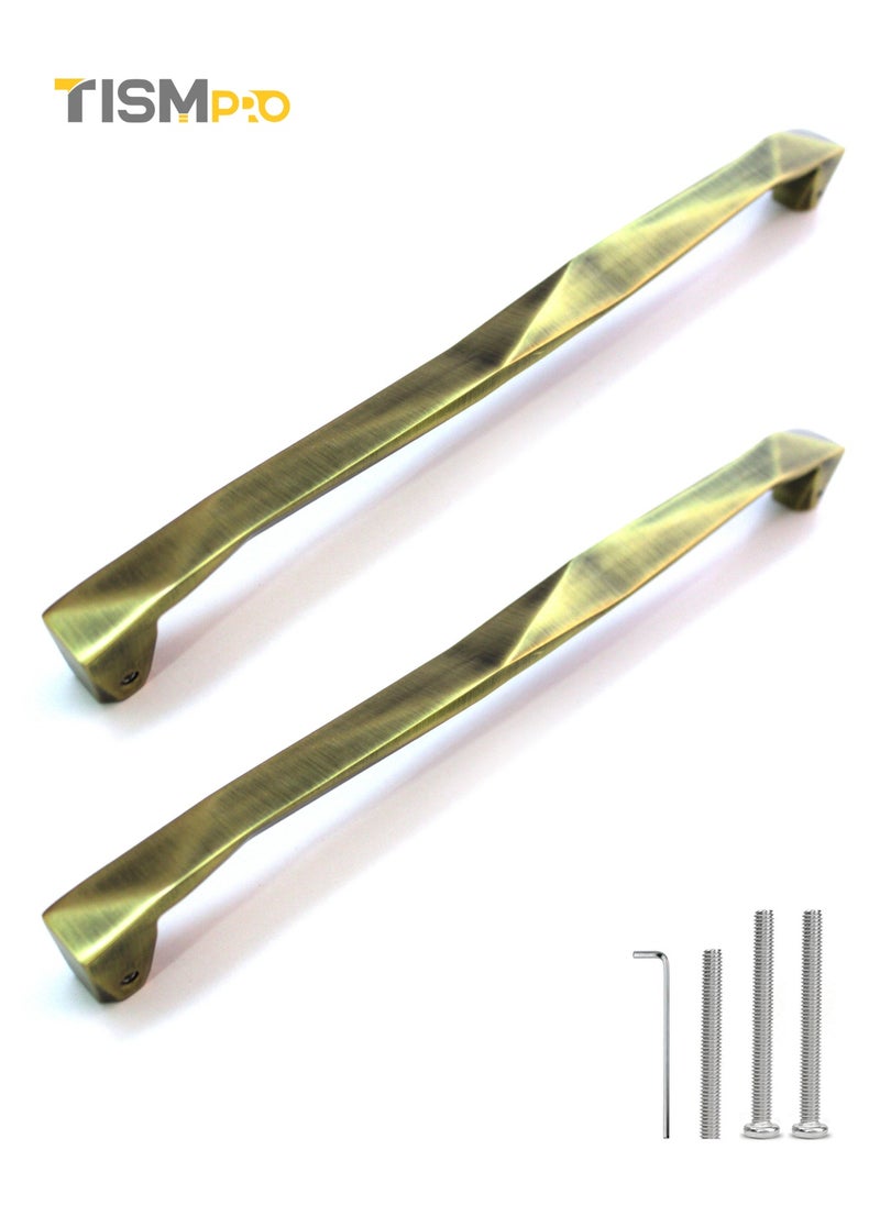 Modern and Sturdy Zinc Door Pull Handle - 300mm Size, Antique Brass Finish - Pack of 2 - pzsku/Z488F673CF627E7B739BDZ/45/_/1720346773/691f8646-46fc-432d-9eea-502e4625eb2d