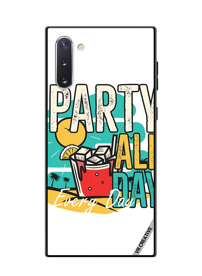 VR CREATIVE Protective Case Cover For Samsung Galaxy Note10 5G Part All Day Everyday Design Multicolour - Image 1