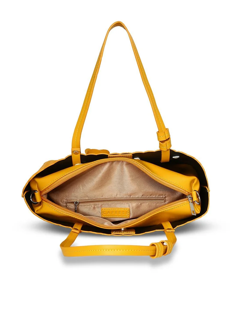 كابريس ANDREA TOTE SMALL YELLOW