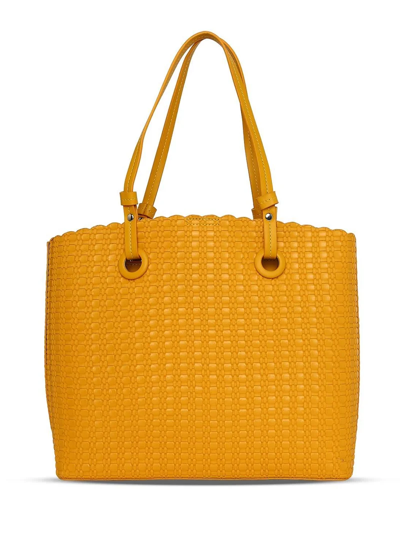 كابريس ANDREA TOTE SMALL YELLOW