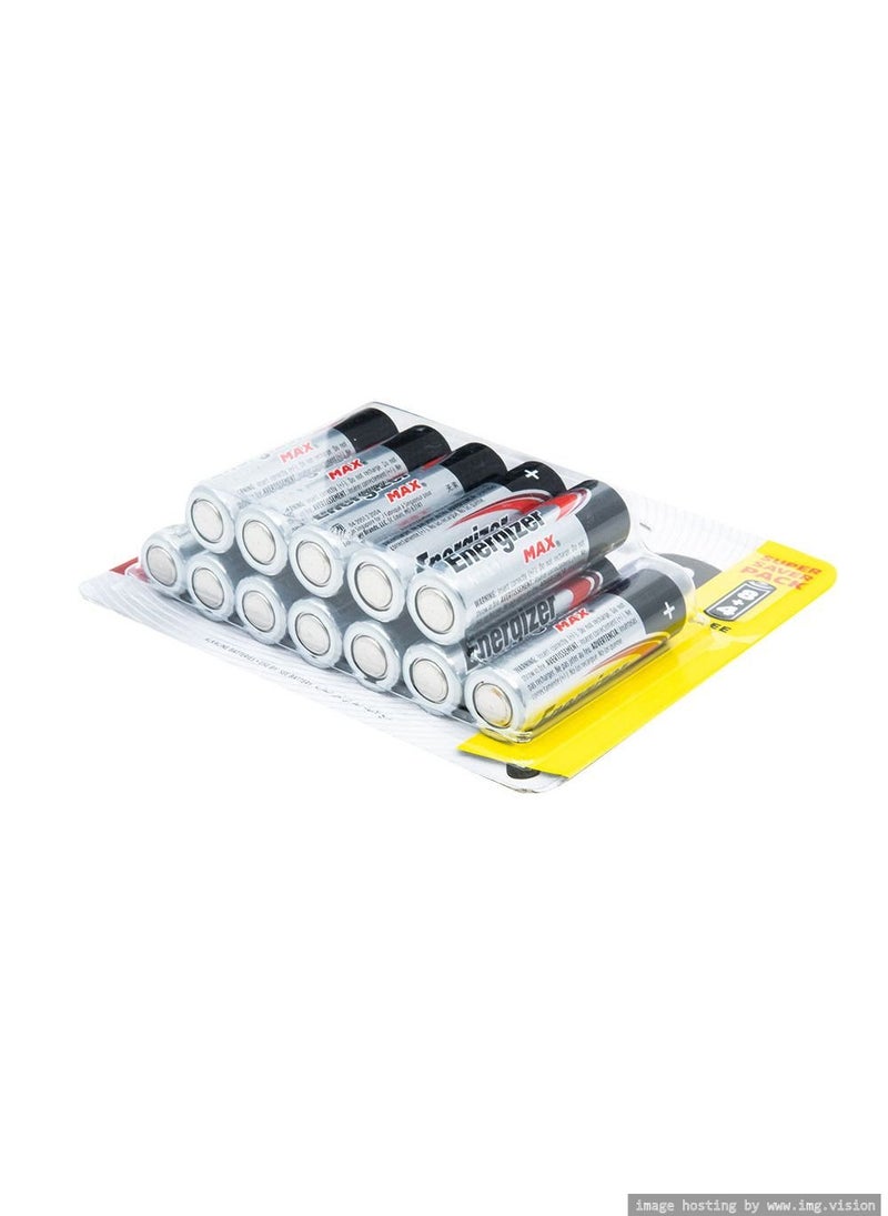Energizer Power Seal AA Batteries 12-Pack (8+4 Free) – Long-Lasting, Reliable Power for Everyday Devices - Image 1