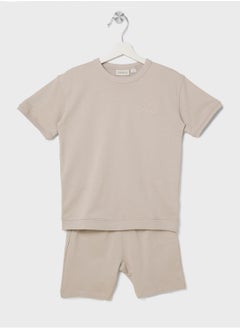 Calvin Klein Jeans Youth Logo T-Shirt & Shorts Set  - Image 1