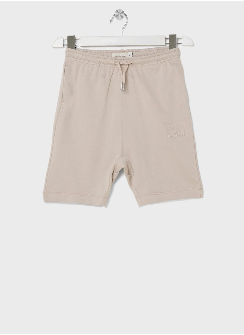 Calvin Klein Jeans Youth Logo T-Shirt & Shorts Set  - Image 4