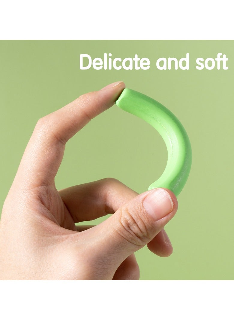 ديلي EH713 طين بلاستيسين 6 ألوان 70 جرام طين ناعم غير جاف للأطفال - Image 4