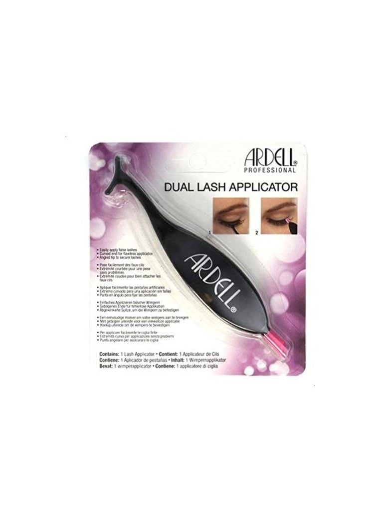 ARDELL - Tweezers with a small pliers tool for applying and removing false eyelashes, the compact and lightweight design allows for easy portability - Image 1