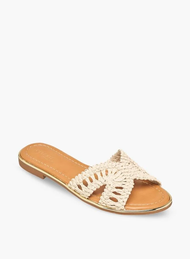 Celeste Women Woven Strap Sandals