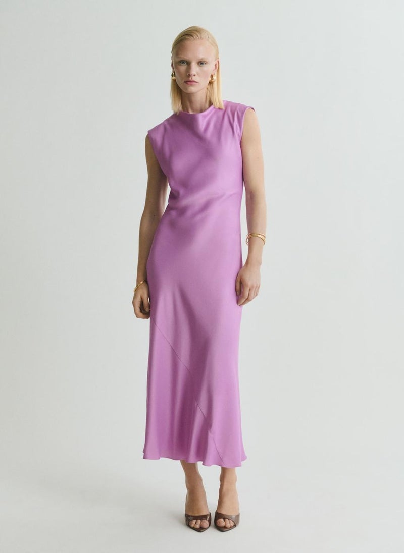 MANGO Sleeveless Column Dress  - Image 1