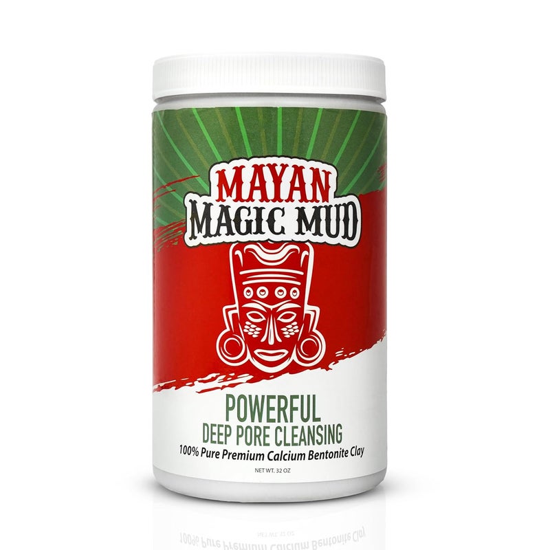 Mayan Magic Mud Powerful Deep Pore Cleansing Clay for Unisex 32 oz Cleanser - Image 1