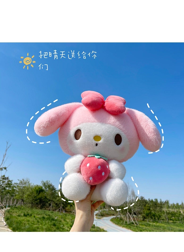 سانريو شخصيات ألعاب سانريو ميلودي القطيفة للأطفال، لعبة ناعمة للعناق واللعب، 45 سم - Image 3