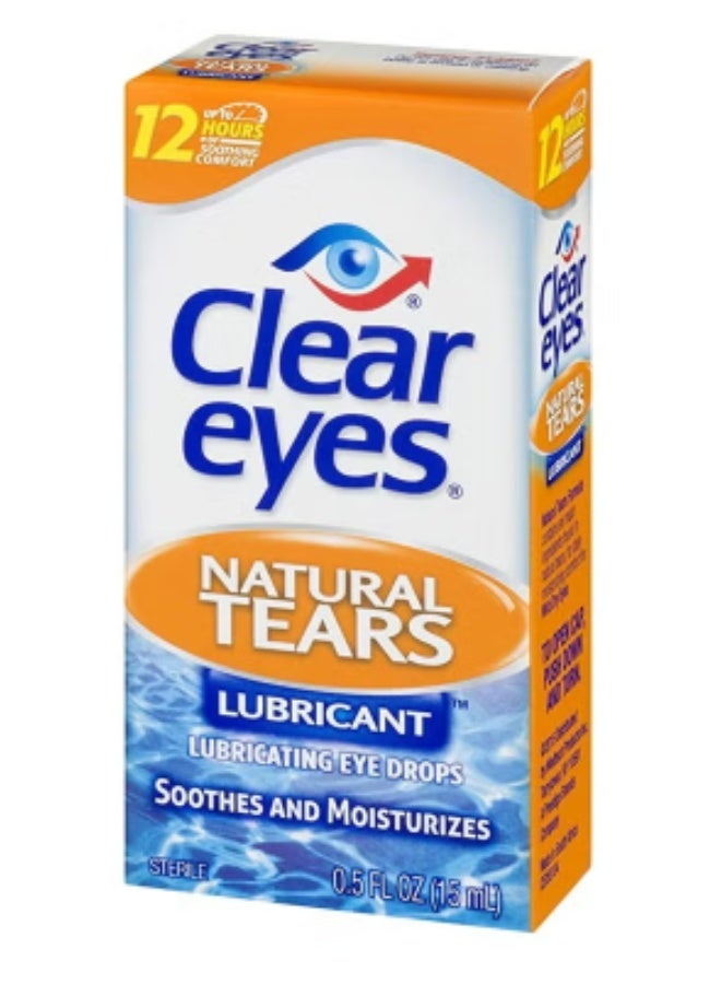 Clear Eyes قطرات العين دموع طبيعية من كلير آيز 15 مل
