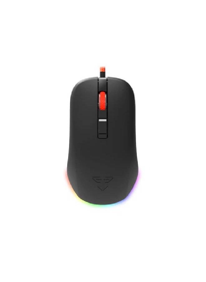 FANTECH Mouse Rhasta G13 Optical Gaming Sensor Up to 40 IPS / 10G Acceleration On-the-fly Adjustable DPI 800-2,400 DPI 125Hz Polling Rate Huano 5 Million Clicks Lifetime RGB Illumination  - Image 1