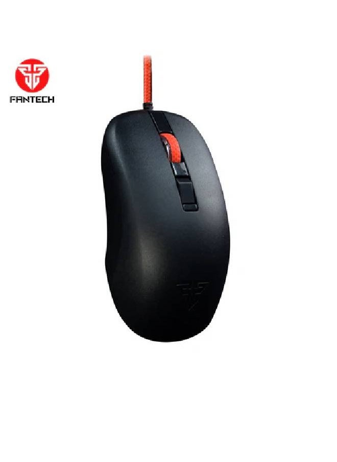 FANTECH Mouse Rhasta G13 Optical Gaming Sensor Up to 40 IPS / 10G Acceleration On-the-fly Adjustable DPI 800-2,400 DPI 125Hz Polling Rate Huano 5 Million Clicks Lifetime RGB Illumination  - Image 2