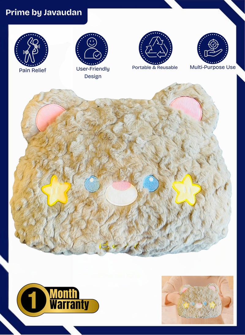 برايم بي جافاودان كيس الماء الساخن الكهربائي لتخفيف الآلام وسادة التدفئة وسادة الماء الساخن لآلام العضلات والرقبة والظهر والتدليك - Image 1