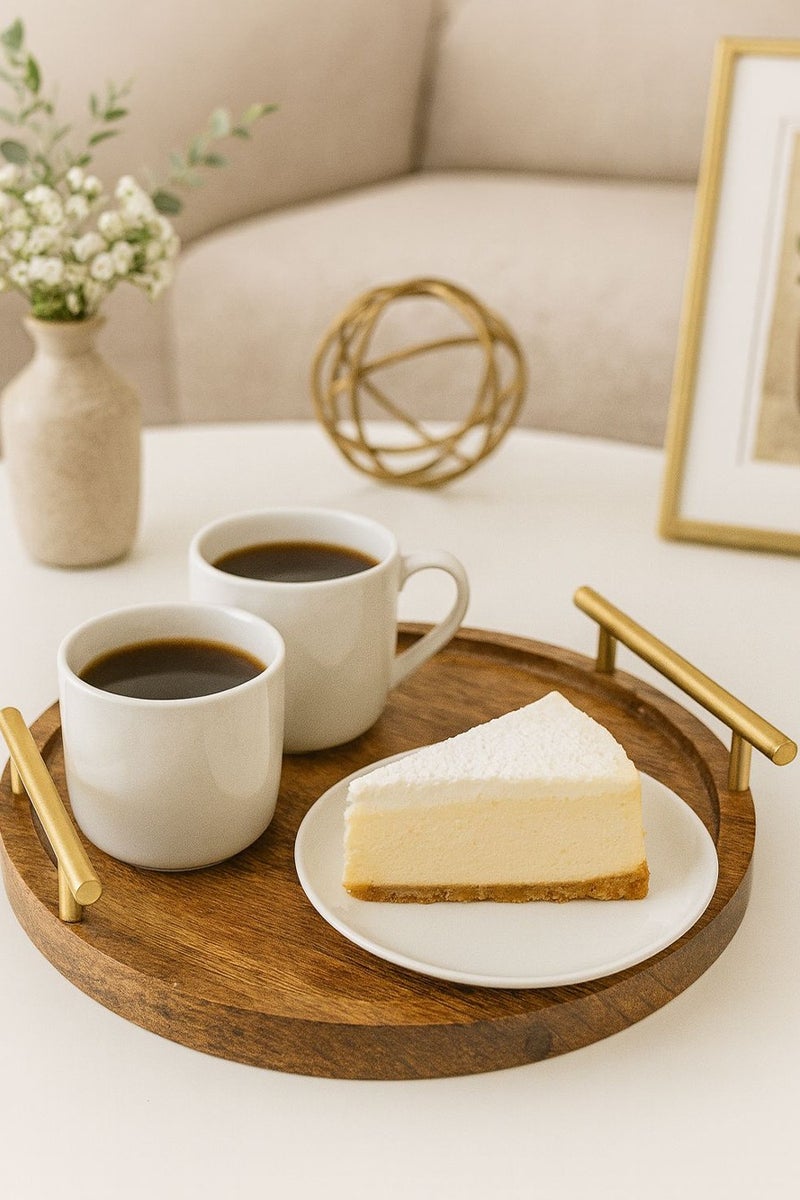 Multi-purpose serving tray set