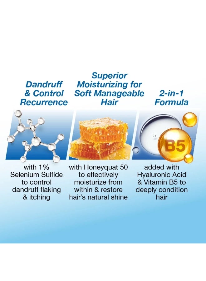 Selsun Blue Pro 2 In 1 Anti-Dandruff Shampoo 120ml [Bundle of 2] - Image 3