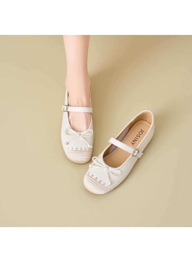 Josiny Spring New Arrival Versatile Fashion Mary Jane Women's Shoes Commute Casual Style Women's Flats - Image 4