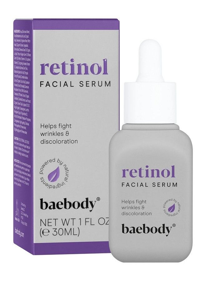 Baebody - Retinol Topical Facial Serum With Vitamin E Hyaluronic Acid & Jojoba Oil 1 Ounce - Image 1