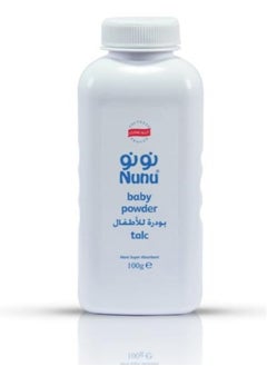 نونو بودرة الأطفال نونو تالك بيضاء 100 مل 