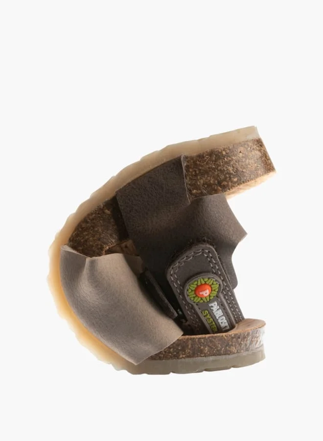 Pablosky Boys' Buckle Detail Sandals With Hook And Loop Closure