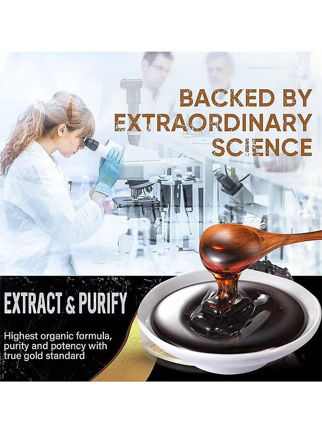 Shilajit RX Pure Himalayan Shilajit Resin High Potency Gold Grade For Men And Women, 75 Servings For Energy Boost And Immune Support, 85+ Trace Minerals, 75%+ Fulvic Acid, 50G - Image 4