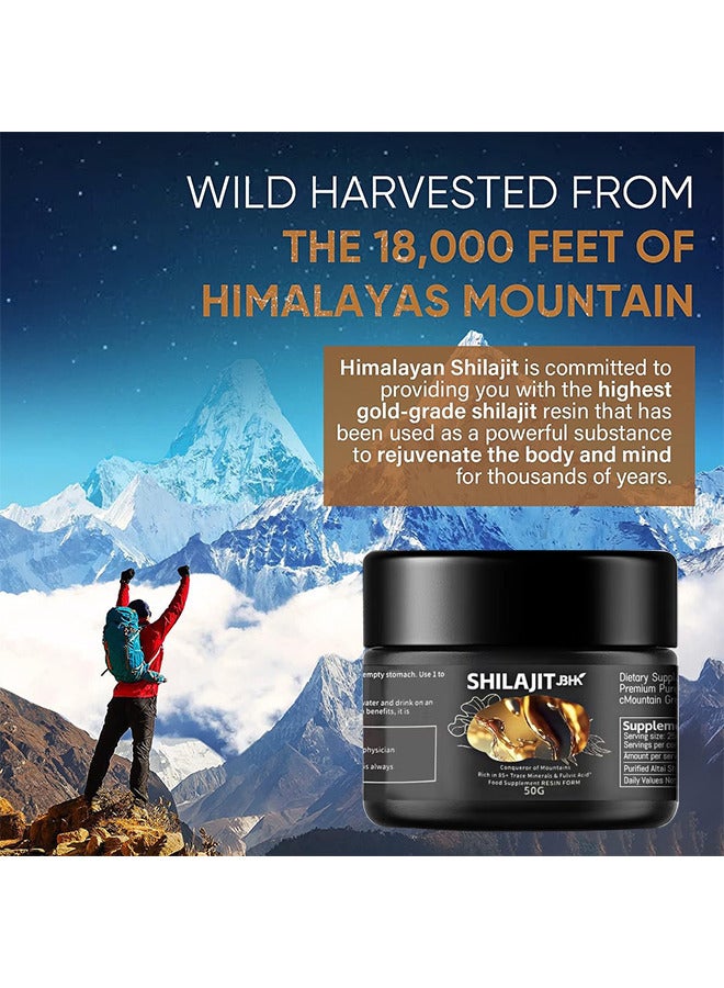 Shilajit RX Pure Himalayan Shilajit Resin High Potency Gold Grade For Men And Women, 75 Servings For Energy Boost And Immune Support, 85+ Trace Minerals, 75%+ Fulvic Acid, 50G - Image 5