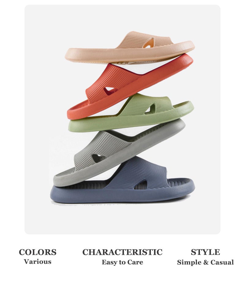 Anmerl Shower Shoes for Men and Women, Soft Lightweight Quick-Drying Non-Slip House Slippers Slides for Bathroom, Pool, Beach, Indoor & Outdoor - Image 5