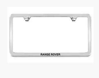 Land Rover Range Rover Slimline License Plate Frame - Polished Stainless Steel - Image 4